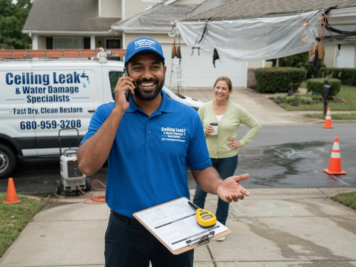 Ceiling Leak Cleanup Little Rock, AR FAQs